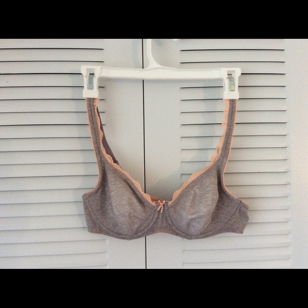 Beautiful unlined cotton bra.